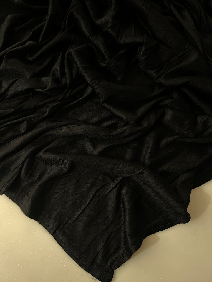 PINLESS BAMBOO JERSEY SUMMER 2 METERS PLAIN HIJABS -BJ03