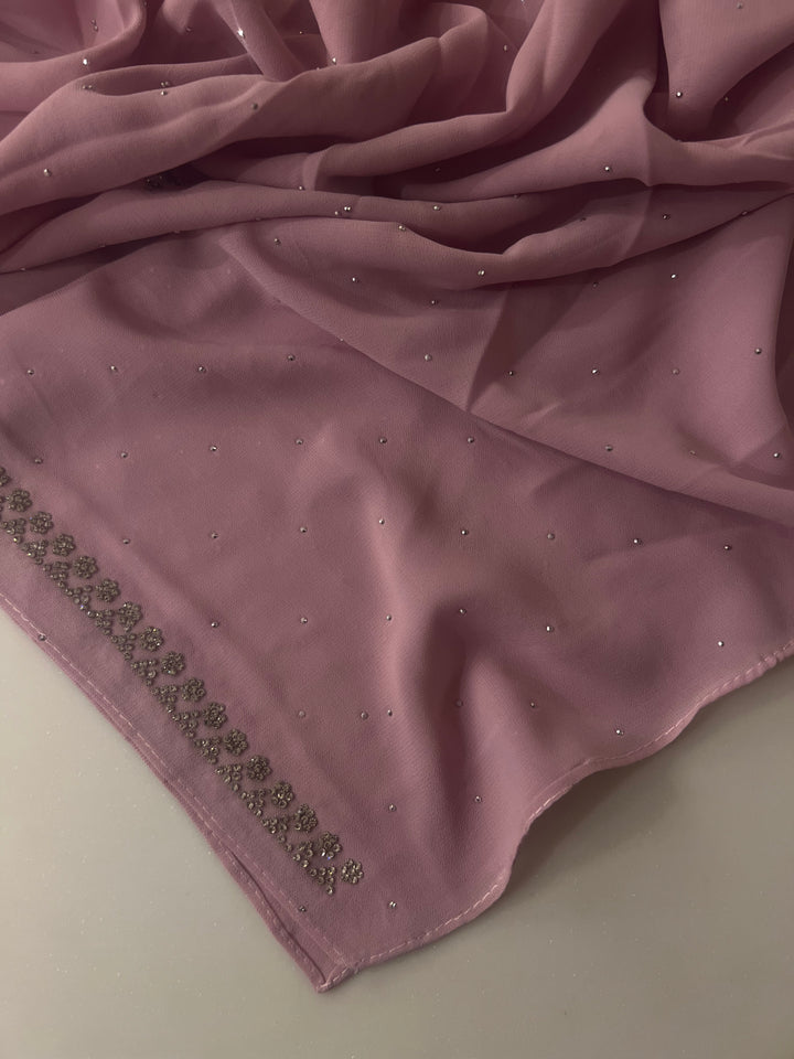 ANAYA FANCY STONE WORK HIJABS (1.75M*0.5M) NEW COLOUR'S - BTZ04