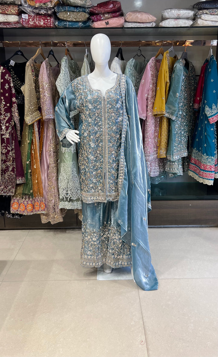 NISHA DESIGNER SUIT - MZ04