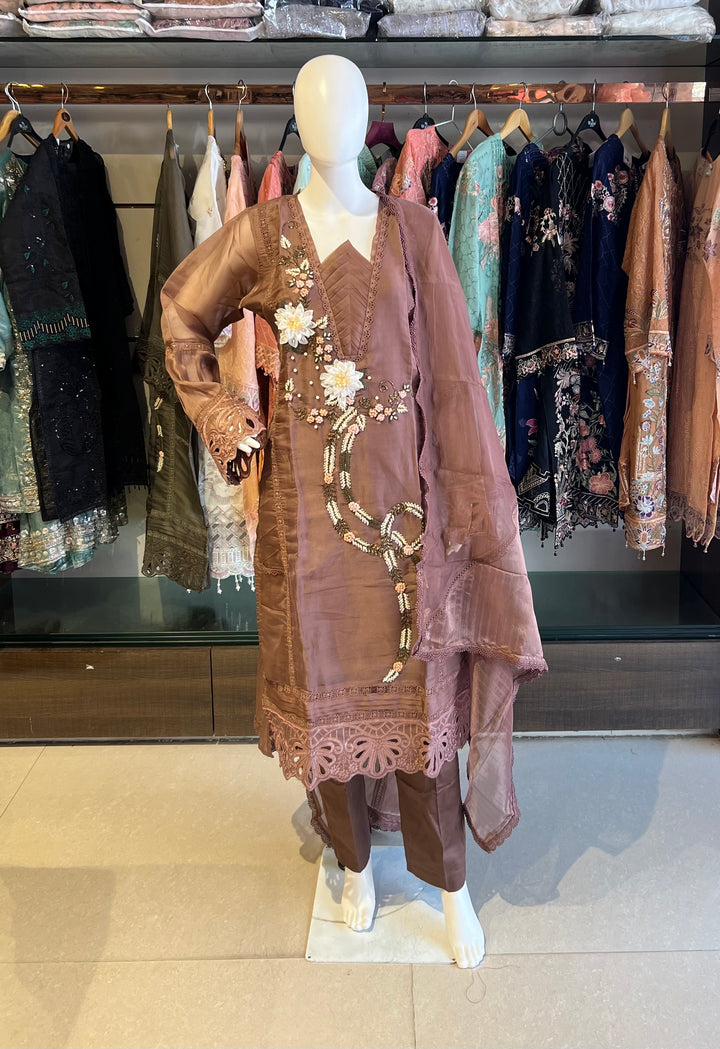 HIBA DESIGNER FESTIVE PARTY WEAR SUIT - MIX10