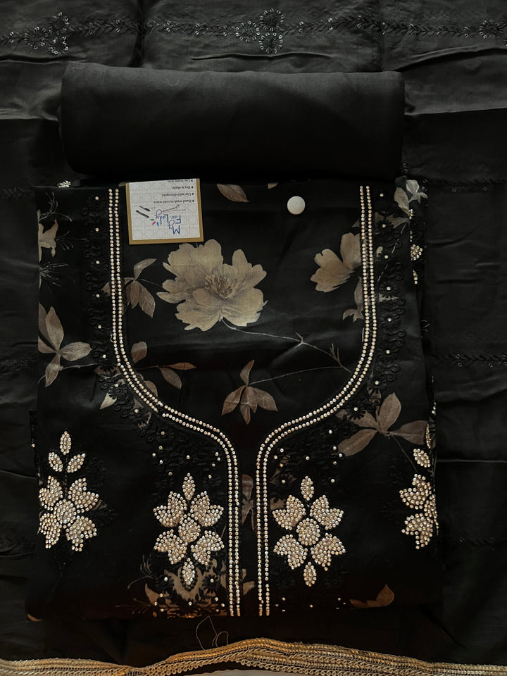 DESIGNER COTTON  METERIAL SUIT - BTB011