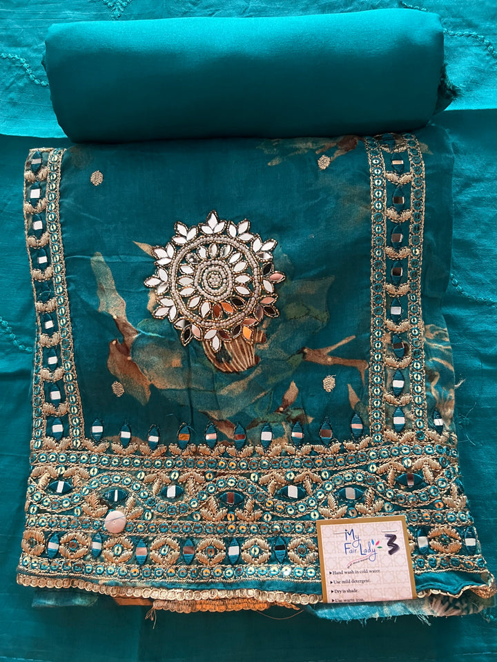 DESIGNER COTTON  METERIAL SUIT - BTB03