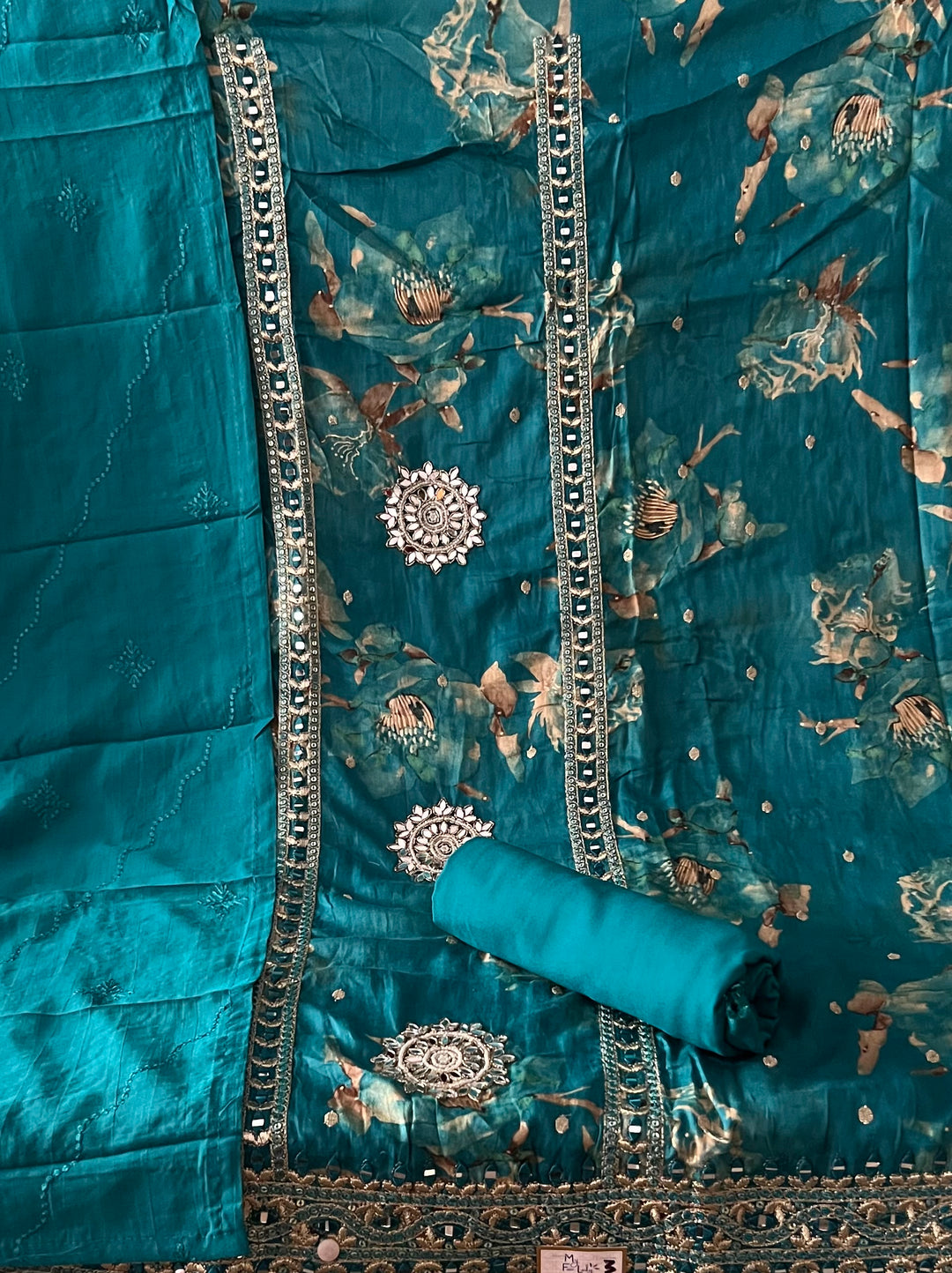 DESIGNER COTTON  METERIAL SUIT - BTB03