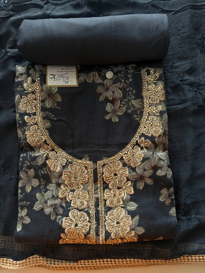 DESIGNER COTTON  METERIAL SUIT - BTB015
