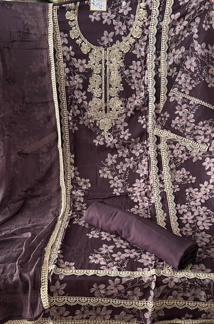 DESIGNER COTTON  METERIAL SUIT - BTB015
