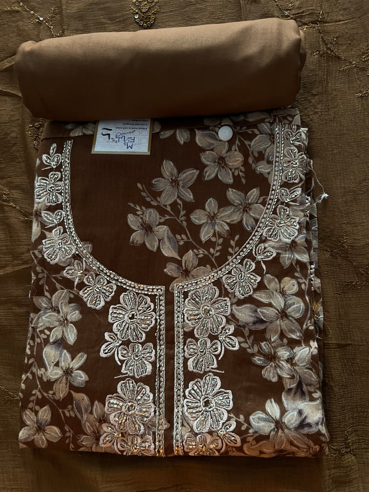 DESIGNER COTTON  METERIAL SUIT - BTB015