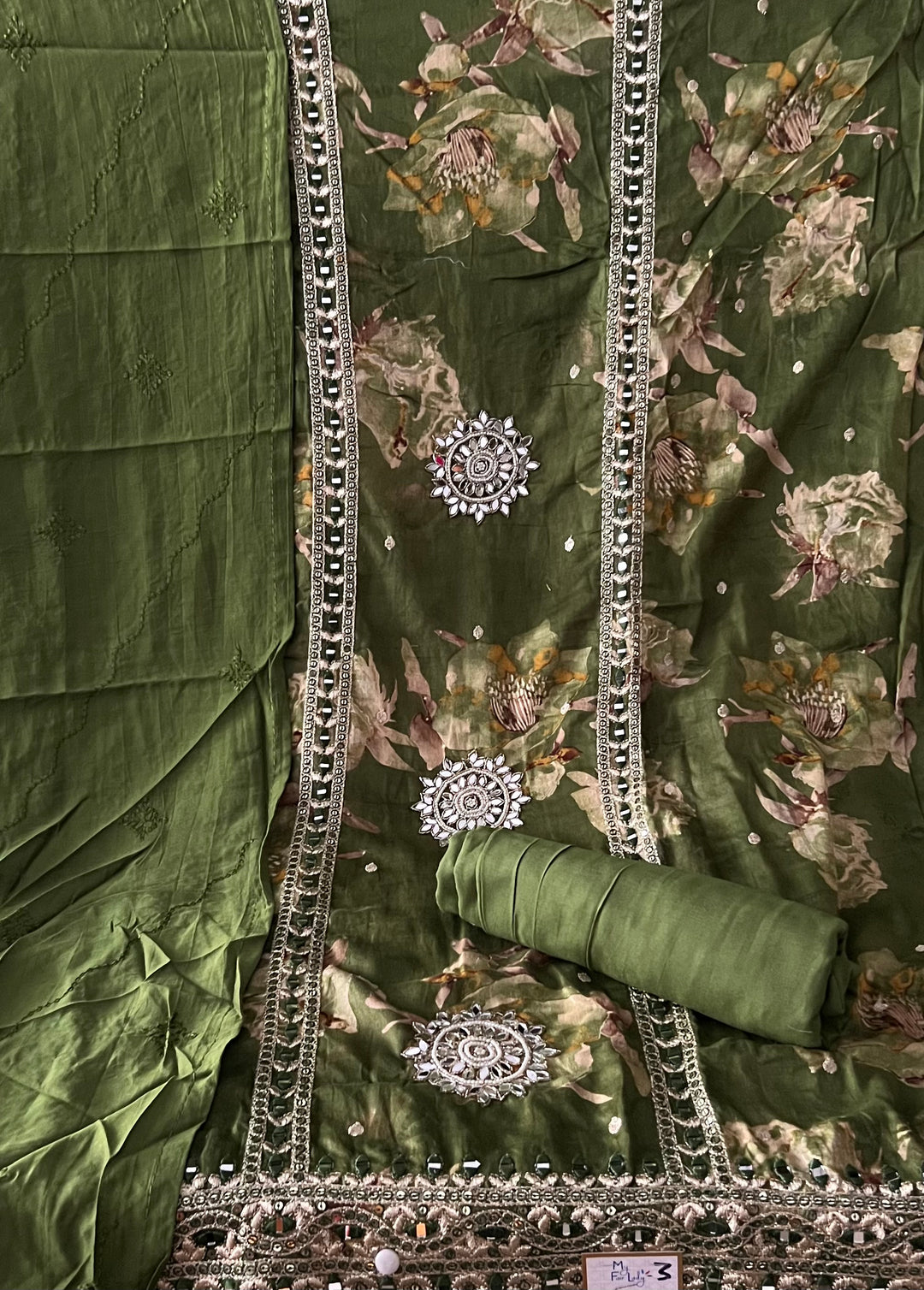 DESIGNER COTTON  METERIAL SUIT - BTB03