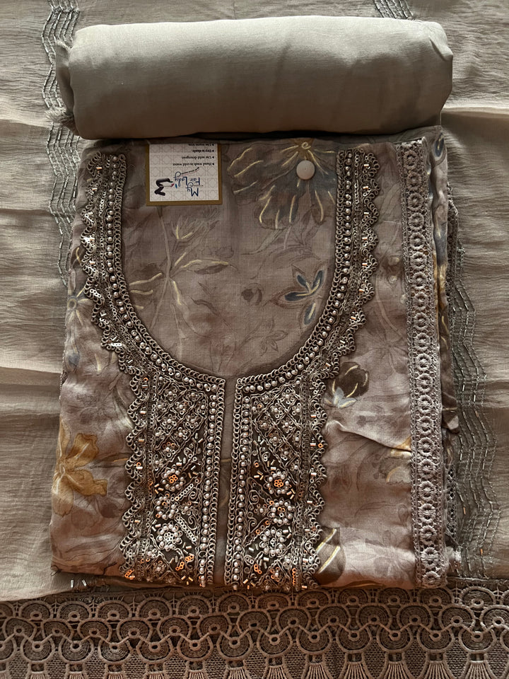DESIGNER COTTON  METERIAL SUIT - BTB03/A