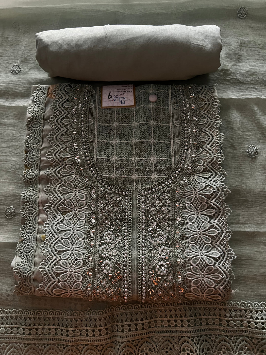 MEHAR DESIGNER UNSTITCHED COTTON DRESS MATERIAL - BTB09