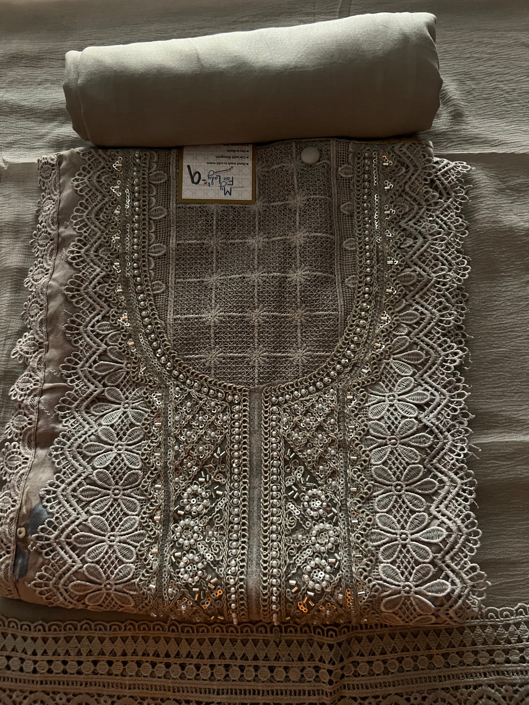 MEHAR DESIGNER UNSTITCHED COTTON DRESS MATERIAL - BTB09