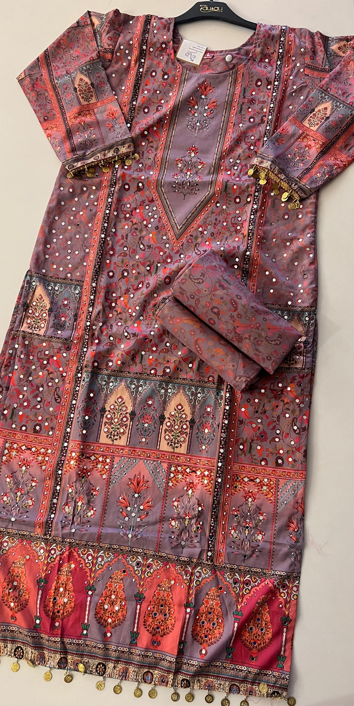 PURE CREPE DESIGNER SUIT-IKKN02