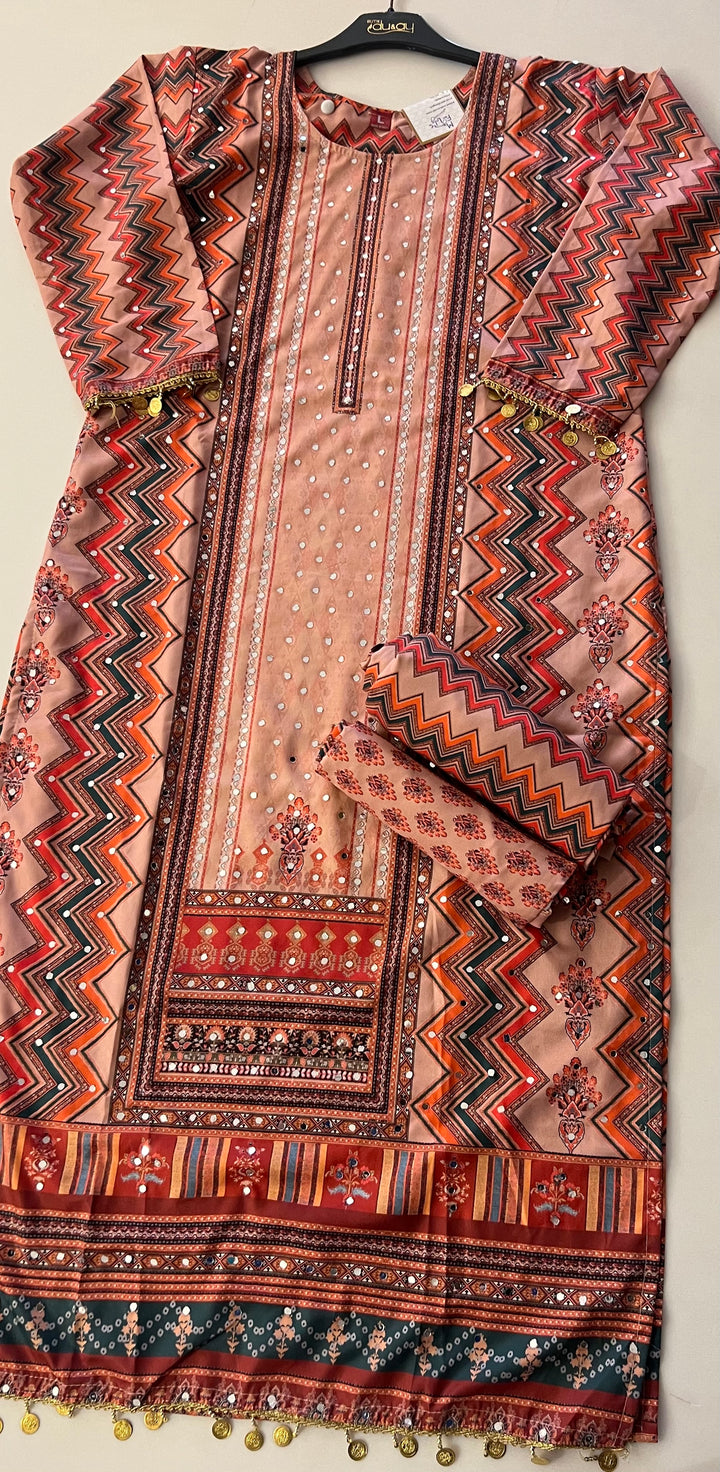 PURE CREPE DESIGNER SUIT-IKKN02