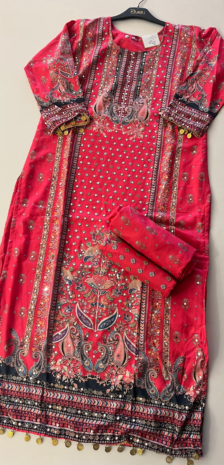 PURE CREPE DESIGNER SUIT-IKKN02