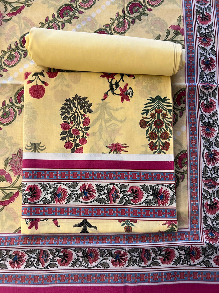 UNSTITCHED DESIGNER SUIT- SRH001/8