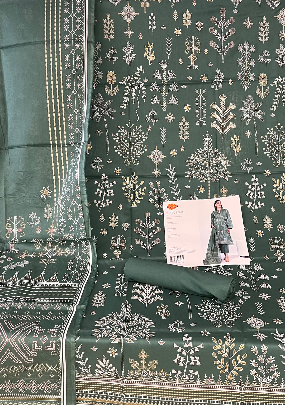 UNSTITCHED DESIGNER SUIT- SRH001/6