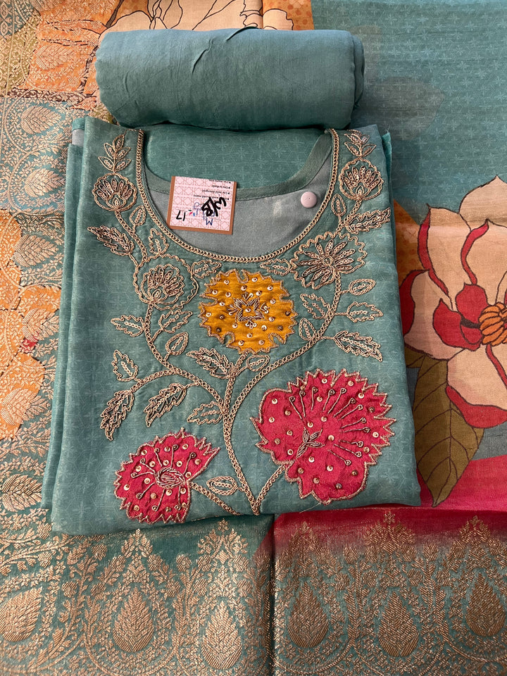 UNSTITCHED DESIGNER SUIT- BTH17/2