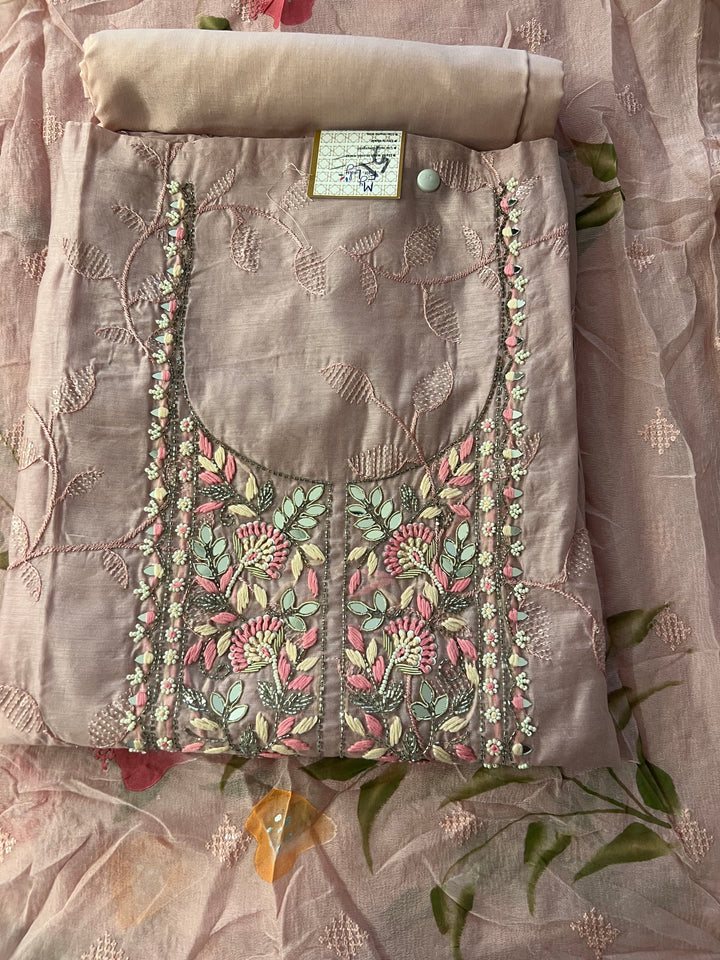 UNSTITCHED DESIGNER SUIT- BTF51/15