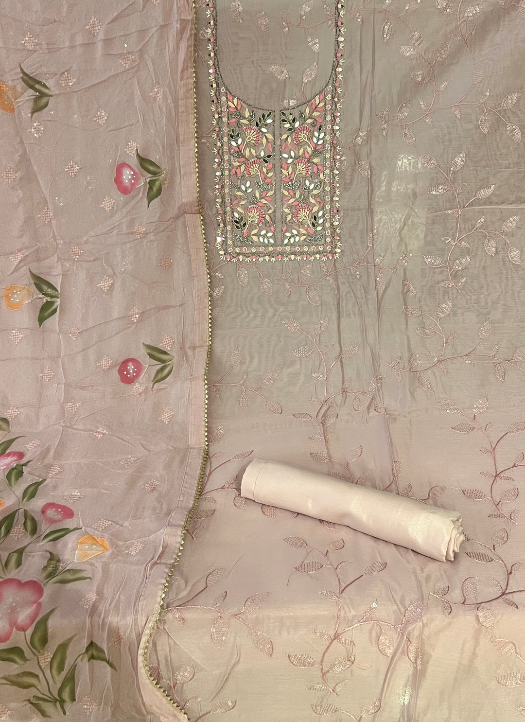 UNSTITCHED DESIGNER SUIT- BTF51/15