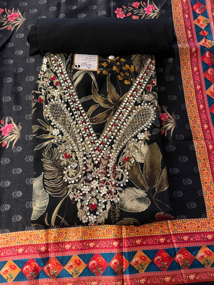 UNSTITCHED DESIGNER SUIT- BTF62/14