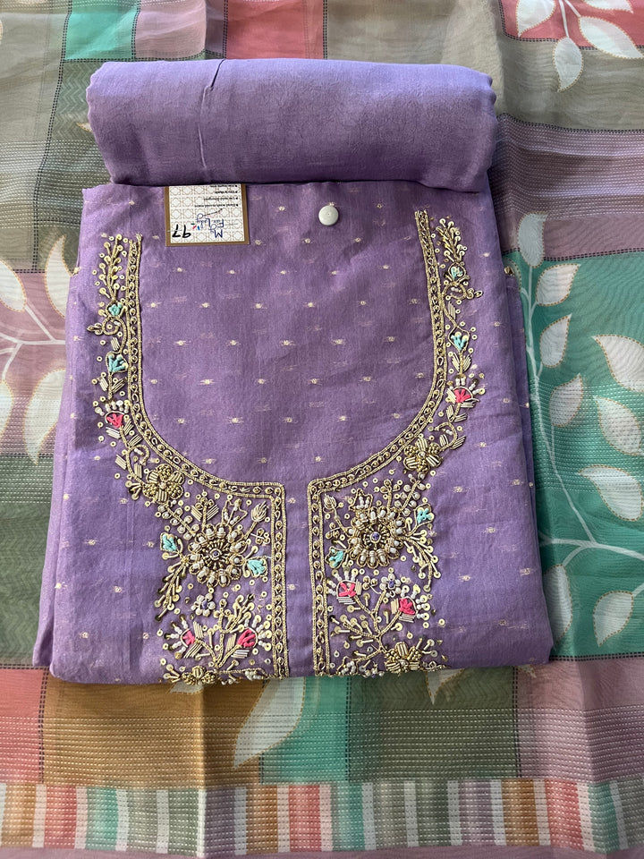 UNSTITCHED DESIGNER SUIT- BTH97/13