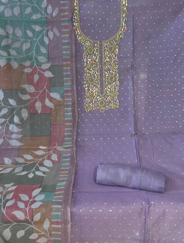 UNSTITCHED DESIGNER SUIT- BTH97/13