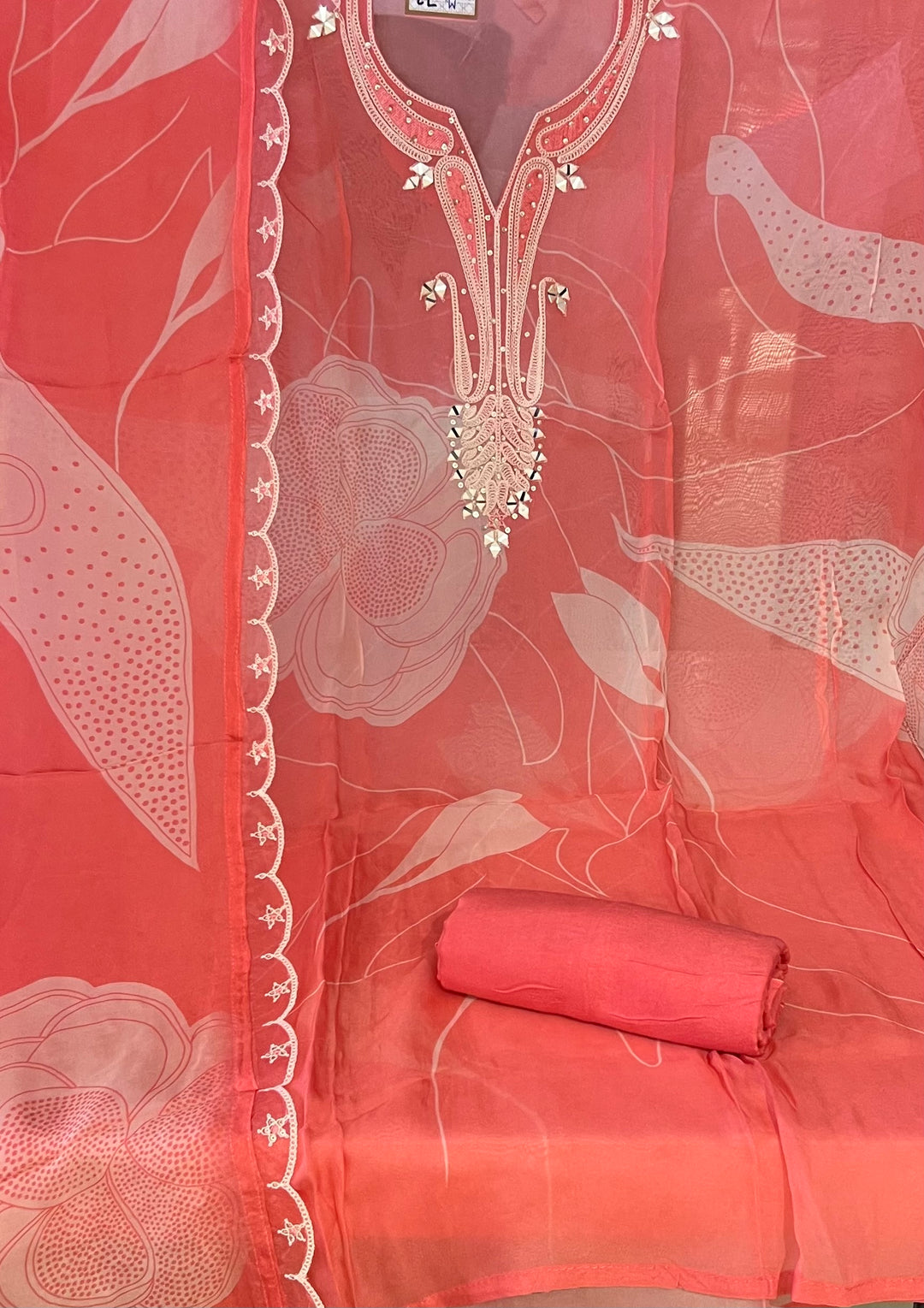 UNSTITCHED DESIGNER SUIT- BTH72/11