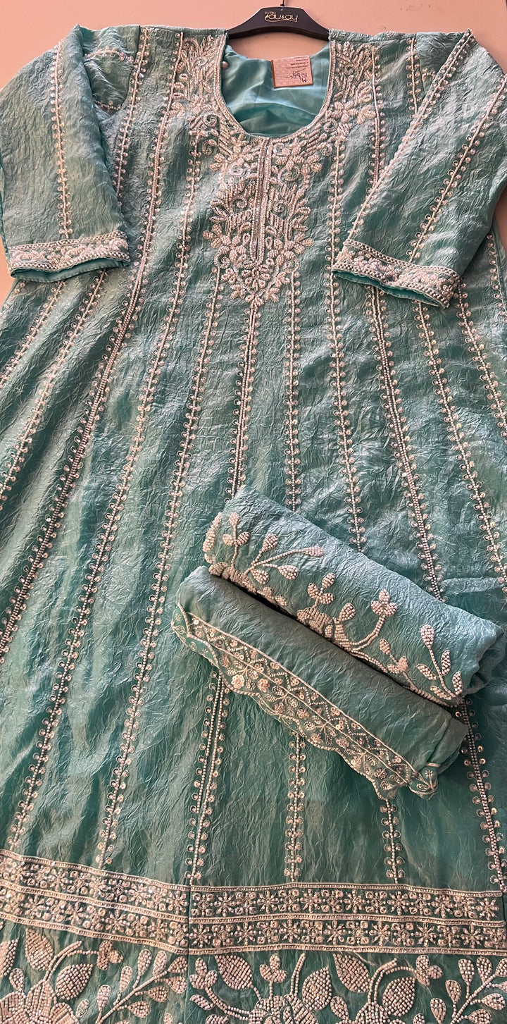 Stone work designer suit - MZSA01
