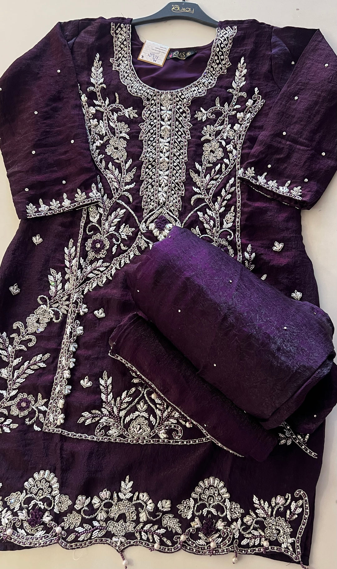 PEARLS WORK DESIGNER SUIT - AZIM02