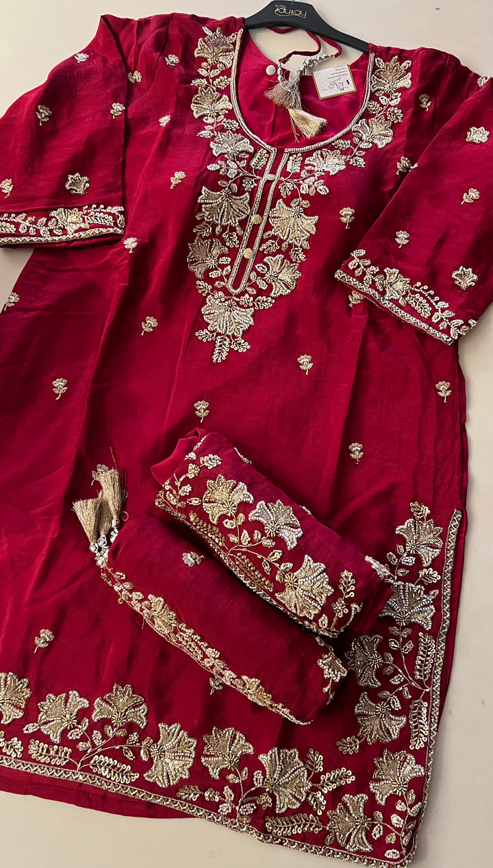 PEARLS WORK DESIGNER SUIT - AZIM01