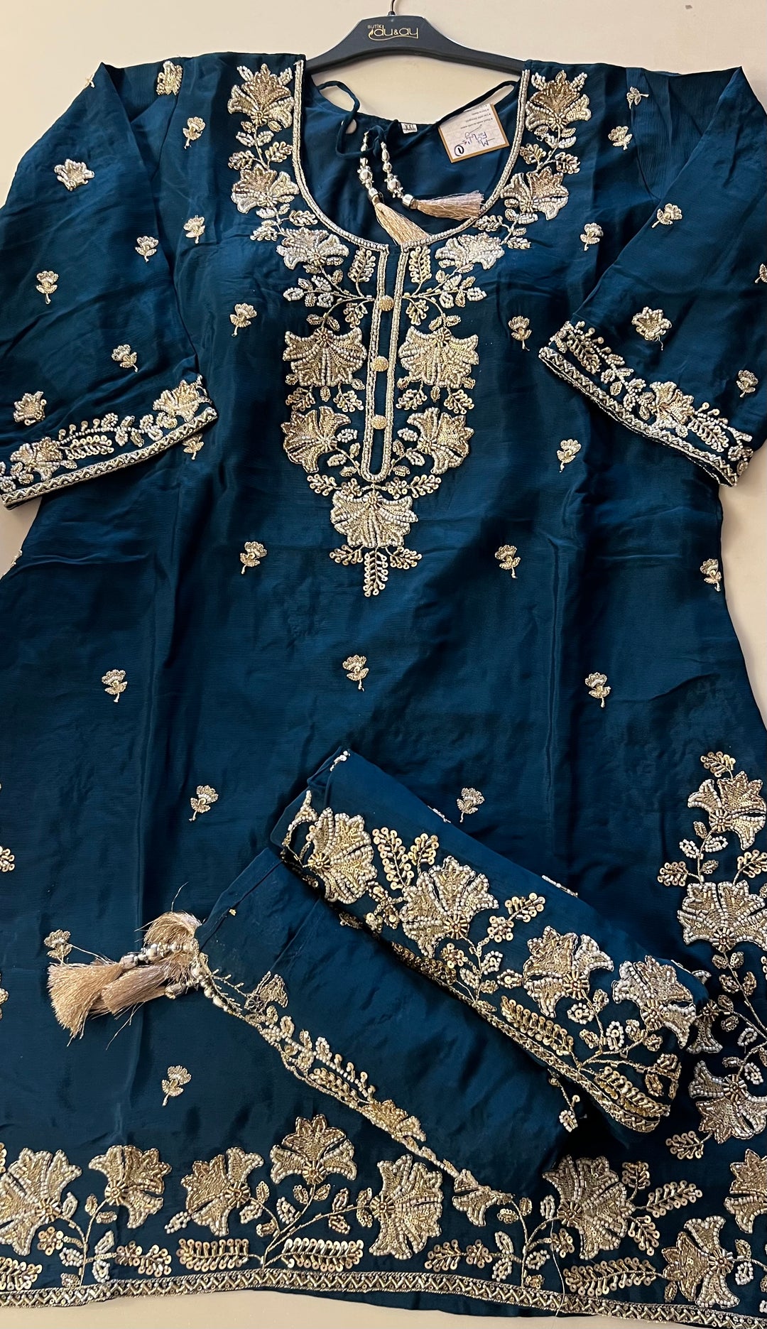 PEARLS WORK DESIGNER SUIT - AZIM01