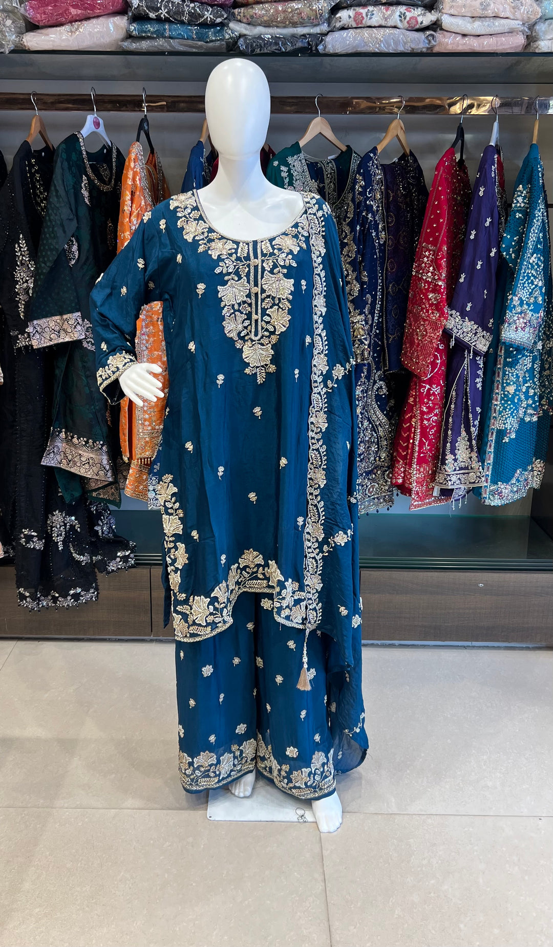 PEARLS WORK DESIGNER SUIT - AZIM01