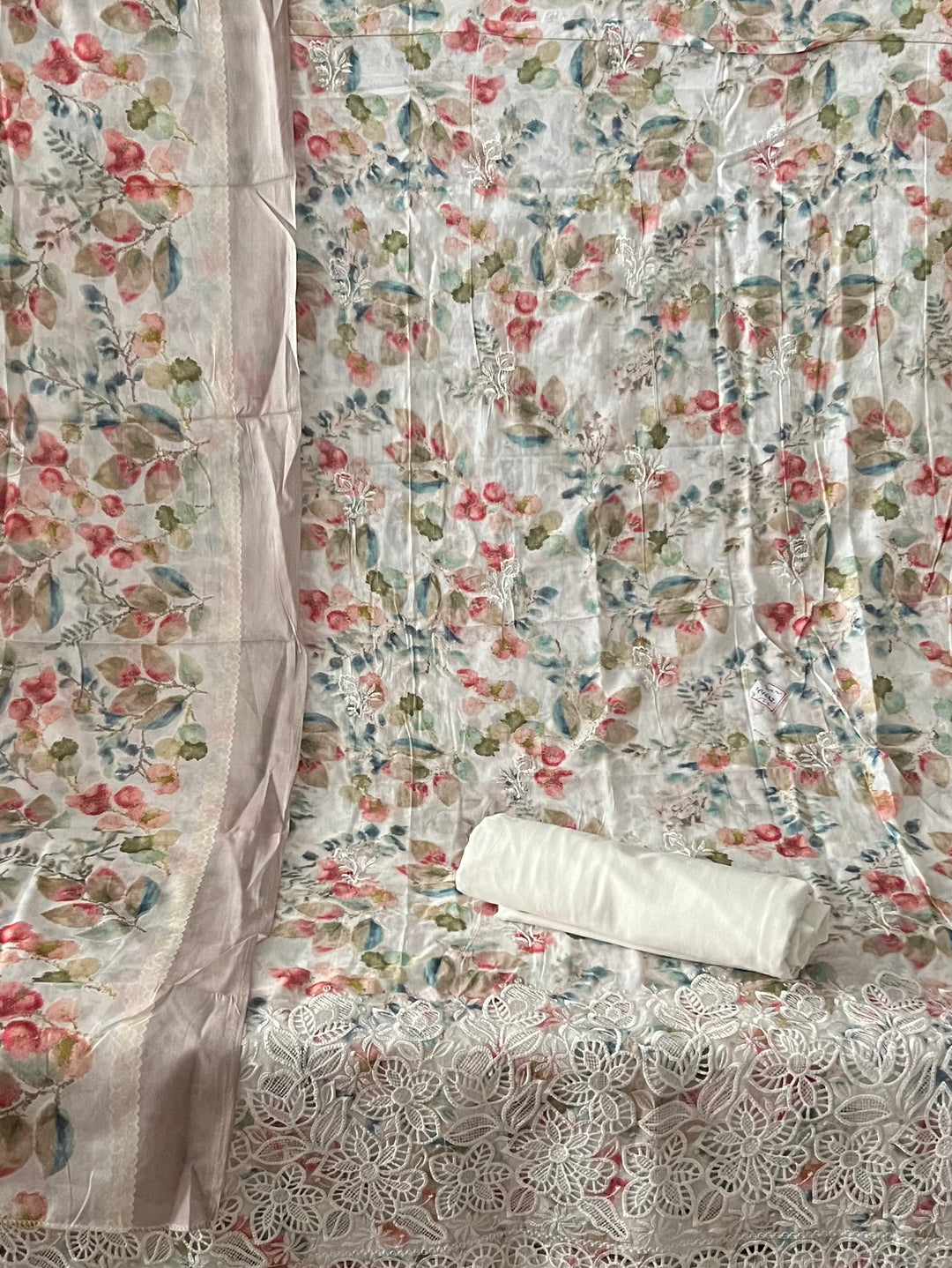 DESIGNER UNSTITCHED COTTON DRESS MATERIAL - BTB014