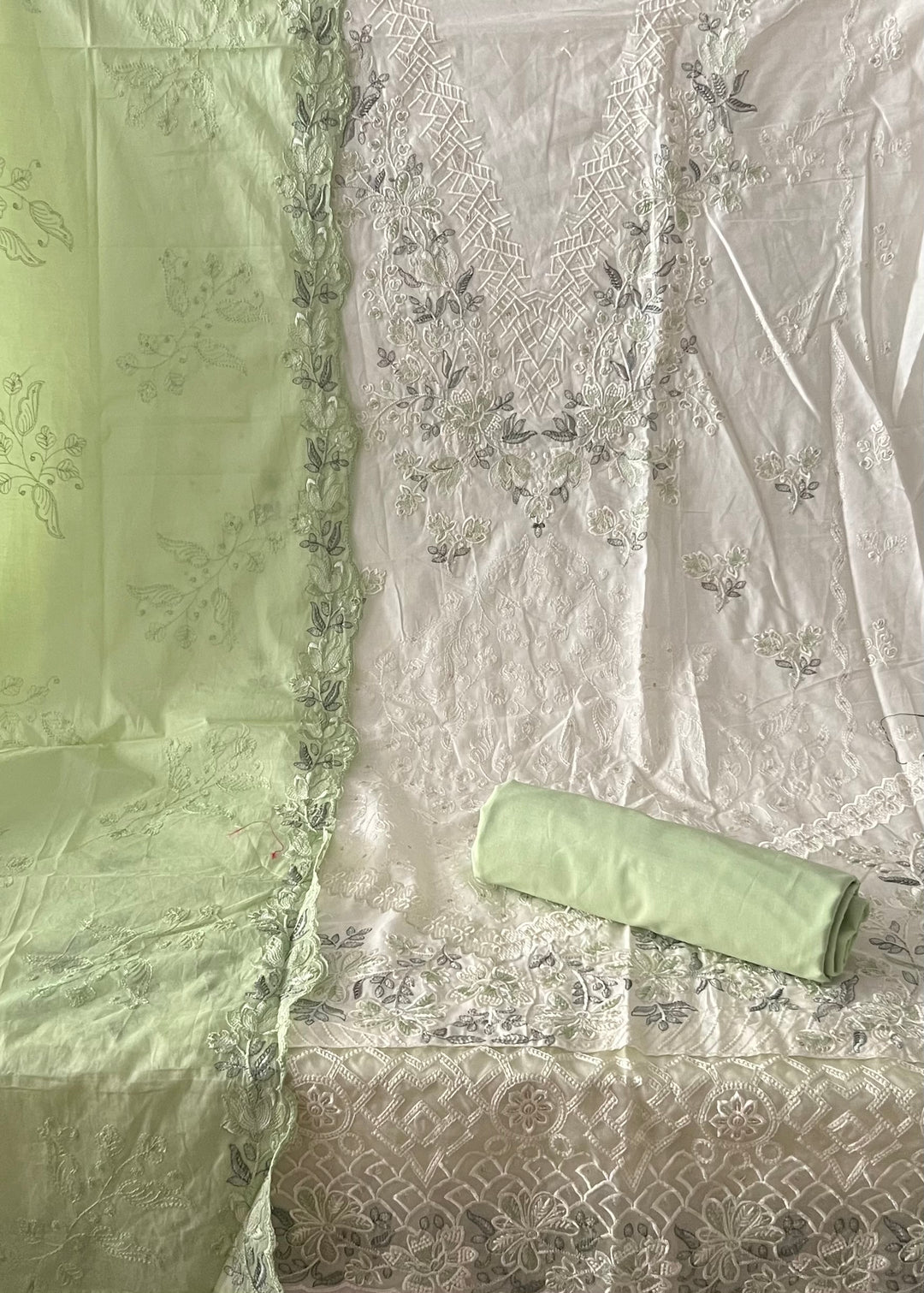 DESIGNER UNSTITCHED COTTON DRESS MATERIAL - BTB02