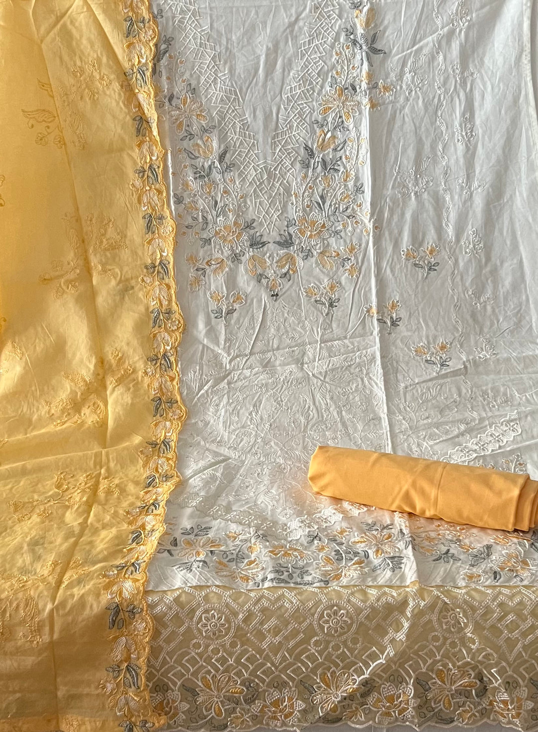 DESIGNER UNSTITCHED COTTON DRESS MATERIAL - BTB02