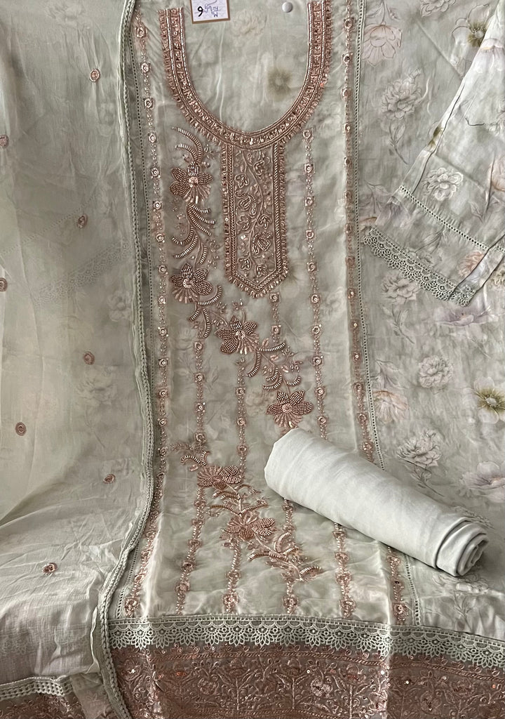 DESIGNER UNSTITCHED COTTON DRESS MATERIAL - BTB06