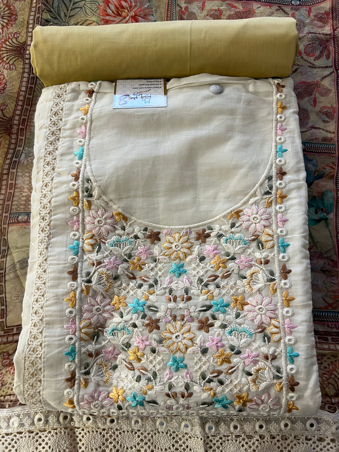 DESIGNER UNSTITCHED DRESS MATERIAL - MAMT08