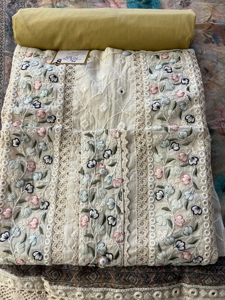 DESIGNER UNSTITCHED DRESS MATERIAL - MAMT08