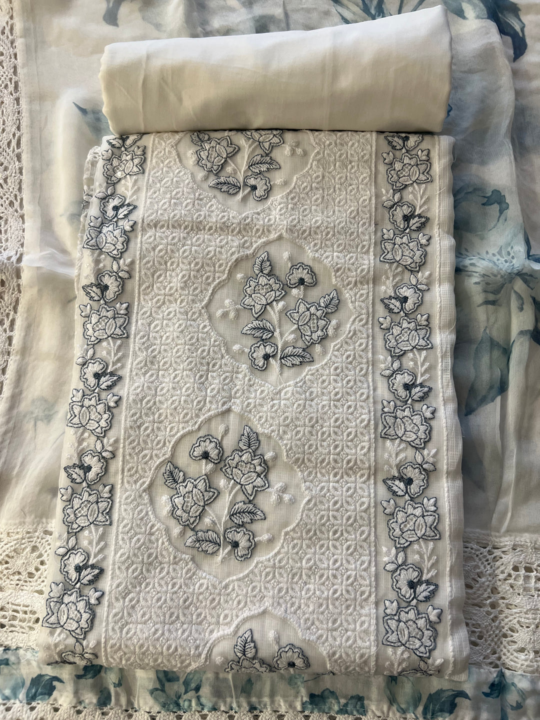 DESIGNER UNSTITCHED DRESS MATERIAL - MAMT13