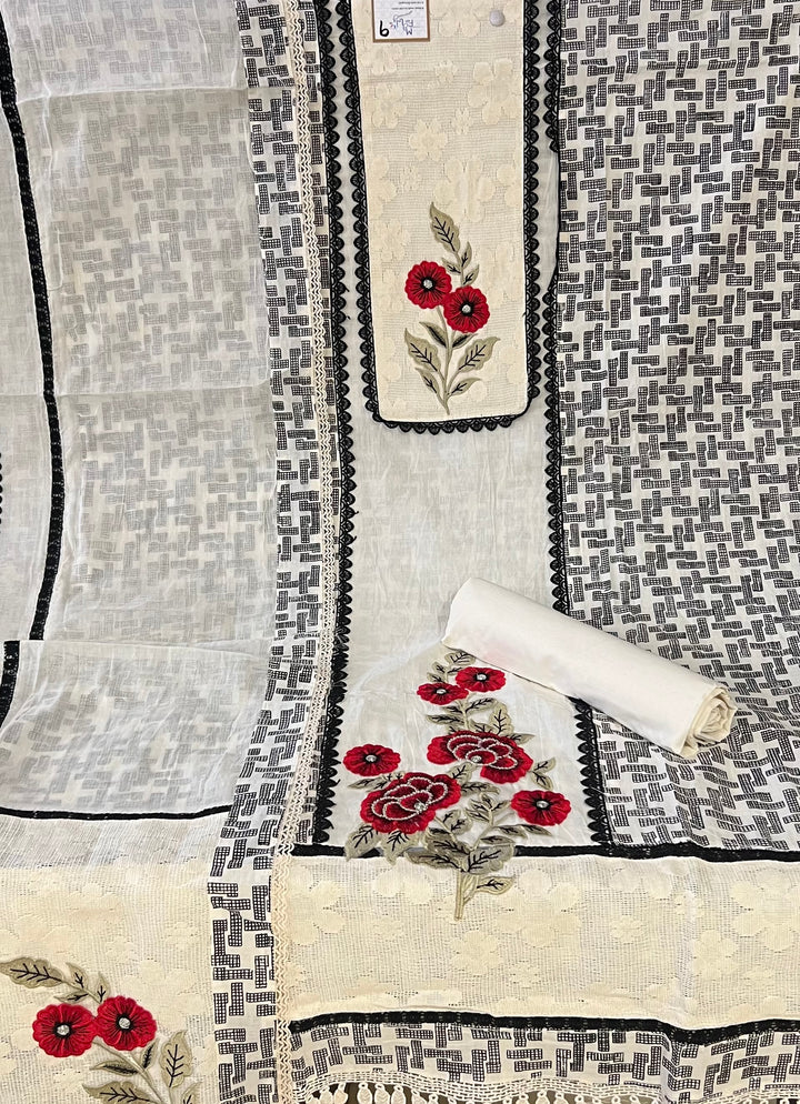 DESIGNER UNSTITCHED DRESS MATERIAL - MAMT09