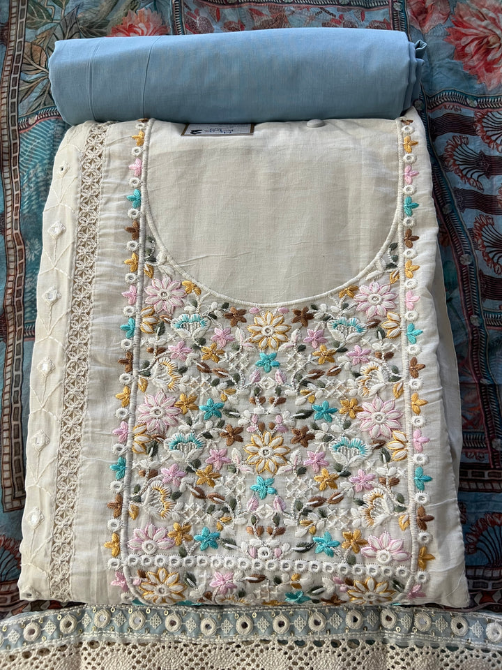 DESIGNER UNSTITCHED DRESS MATERIAL - MAMT08