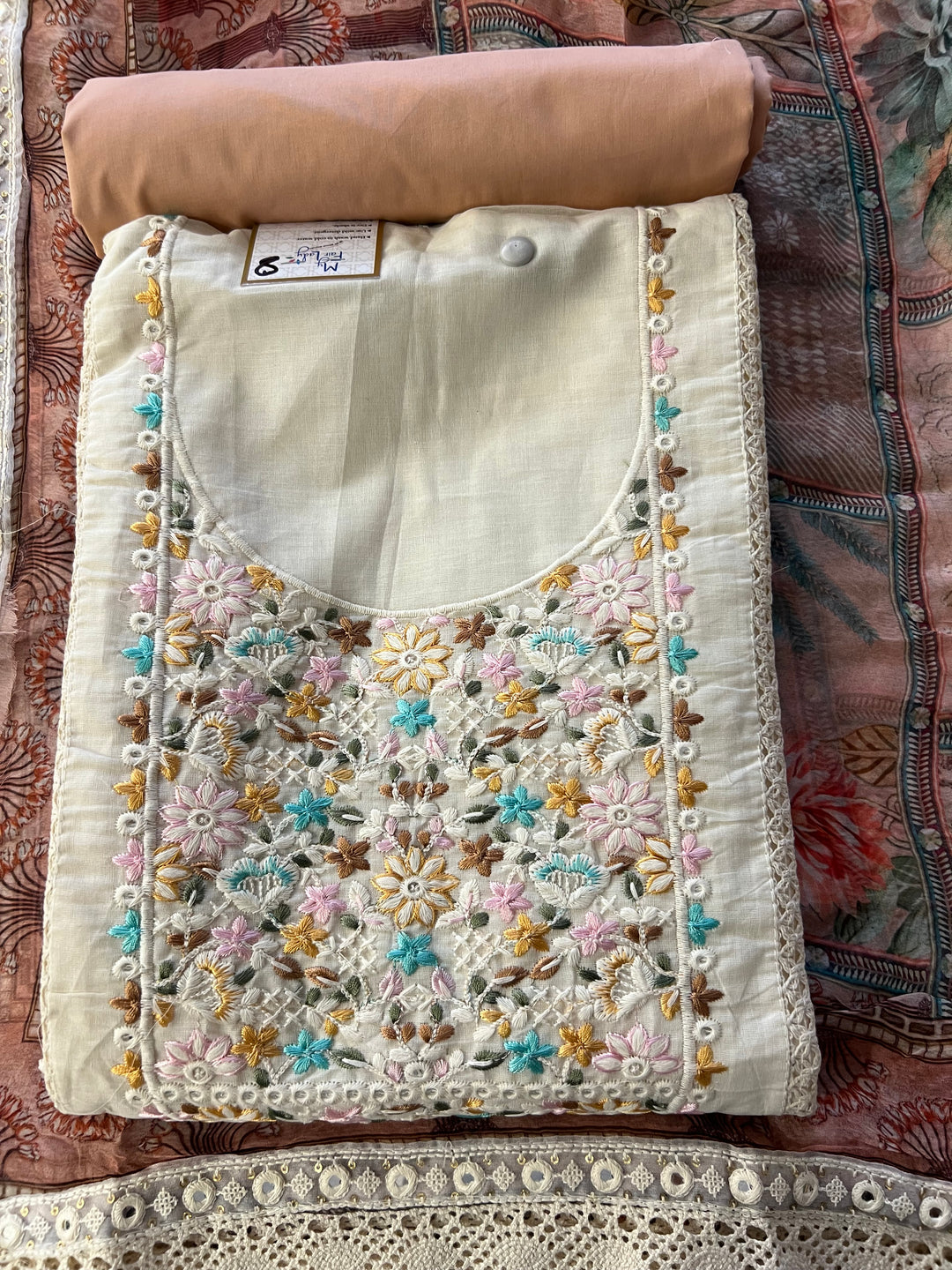 DESIGNER UNSTITCHED DRESS MATERIAL - MAMT08