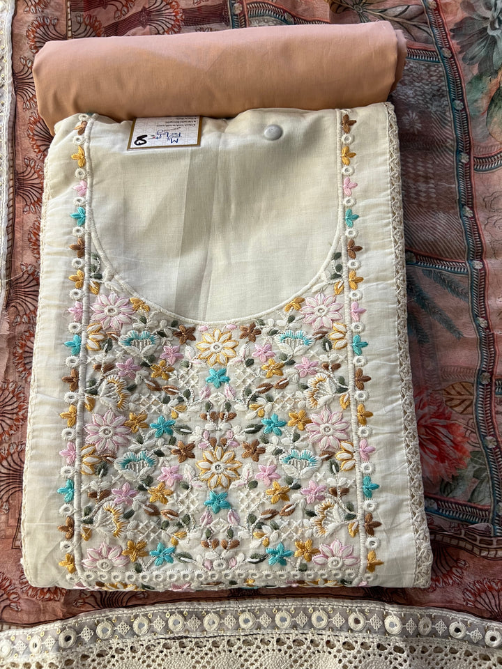 DESIGNER UNSTITCHED DRESS MATERIAL - MAMT08