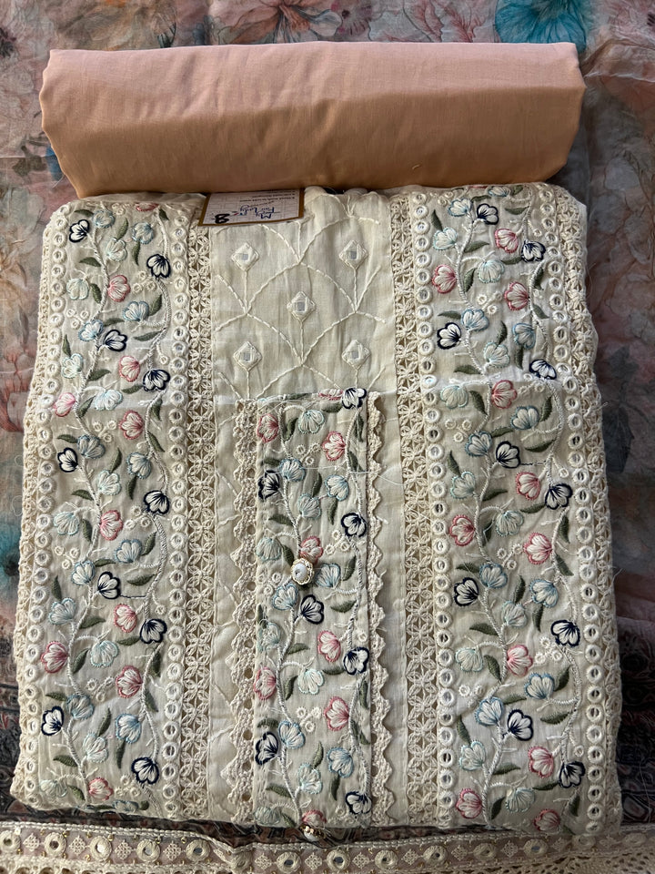 DESIGNER UNSTITCHED DRESS MATERIAL - MAMT08