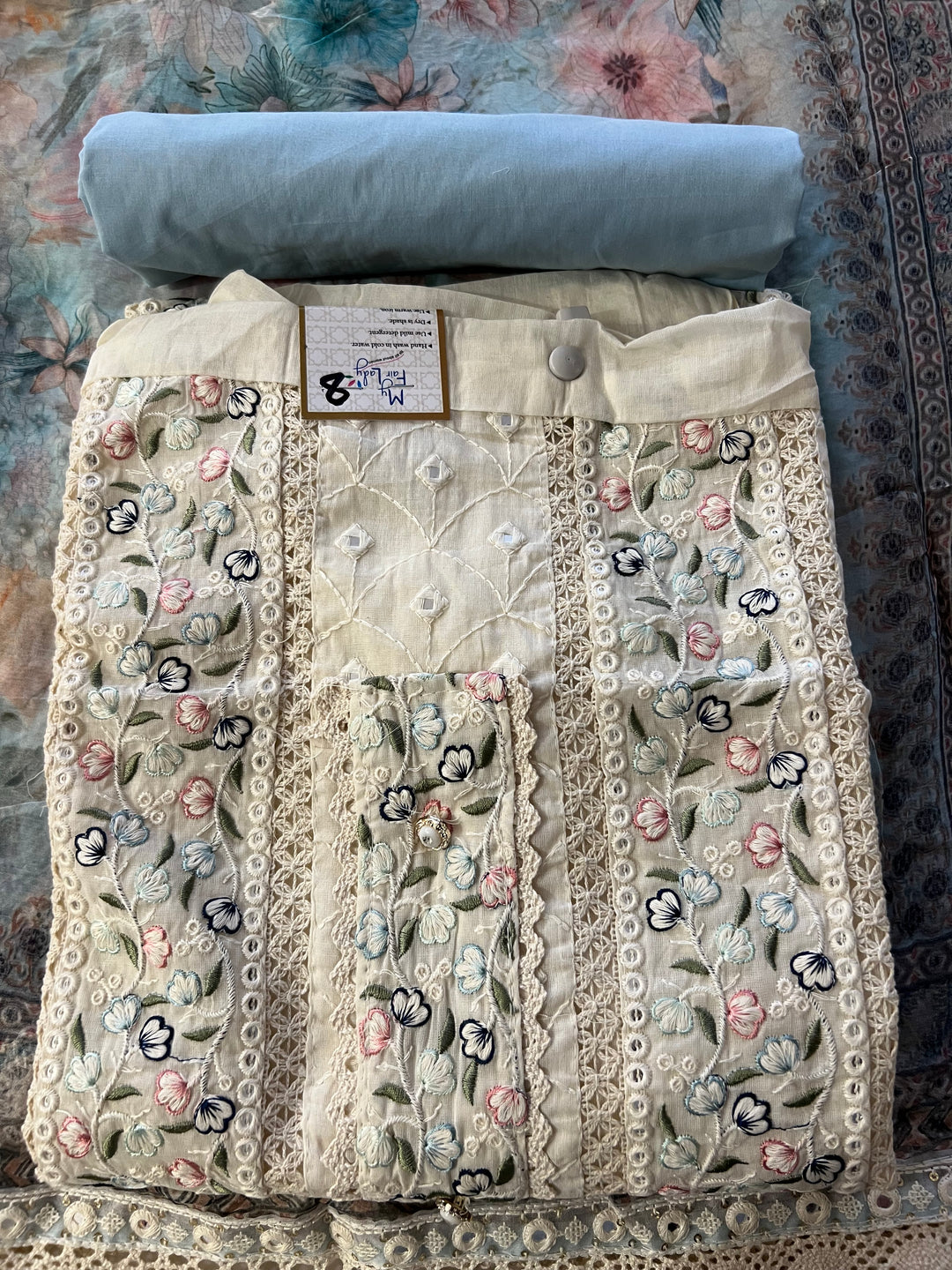 DESIGNER UNSTITCHED DRESS MATERIAL - MAMT08