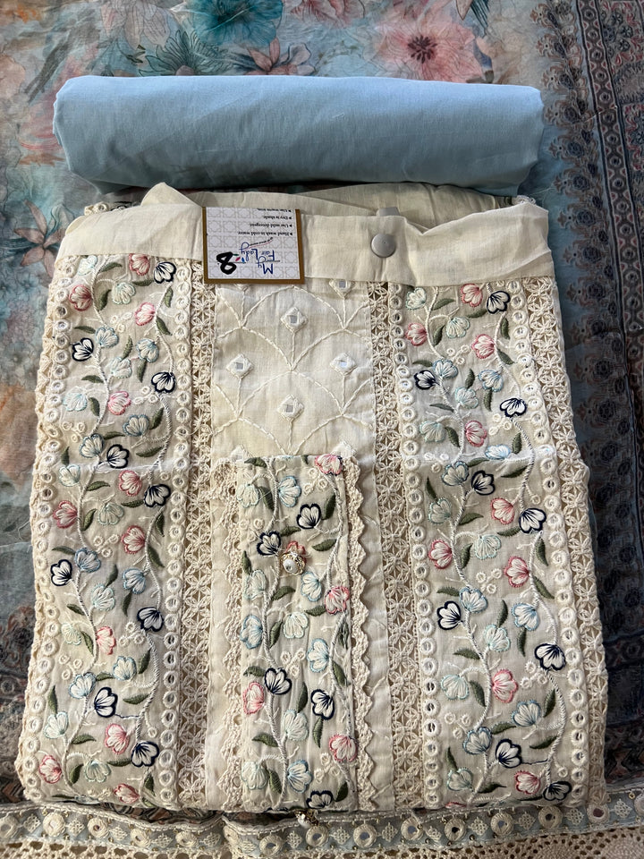 DESIGNER UNSTITCHED DRESS MATERIAL - MAMT08