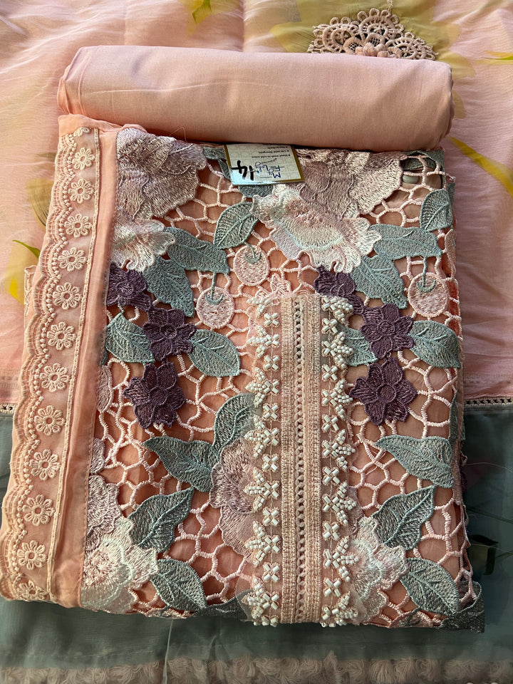 DESIGNER UNSTITCHED DRESS MATERIAL - MAMT14