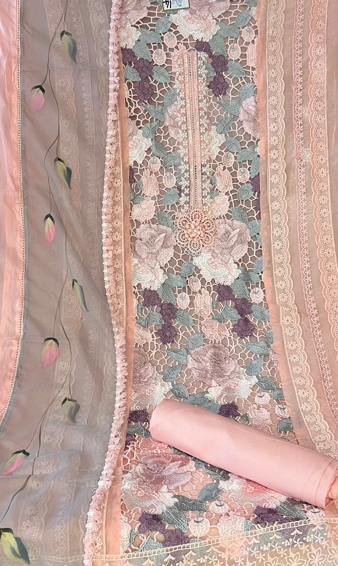 DESIGNER UNSTITCHED DRESS MATERIAL - MAMT14