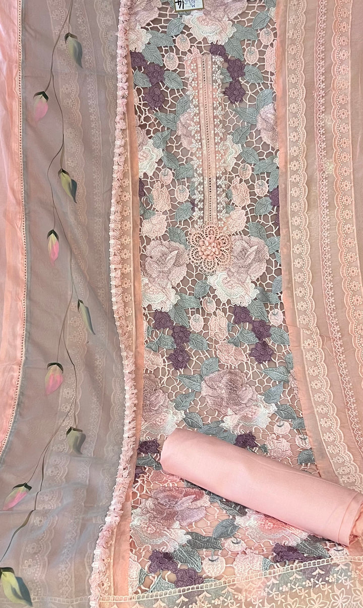 DESIGNER UNSTITCHED DRESS MATERIAL - MAMT14