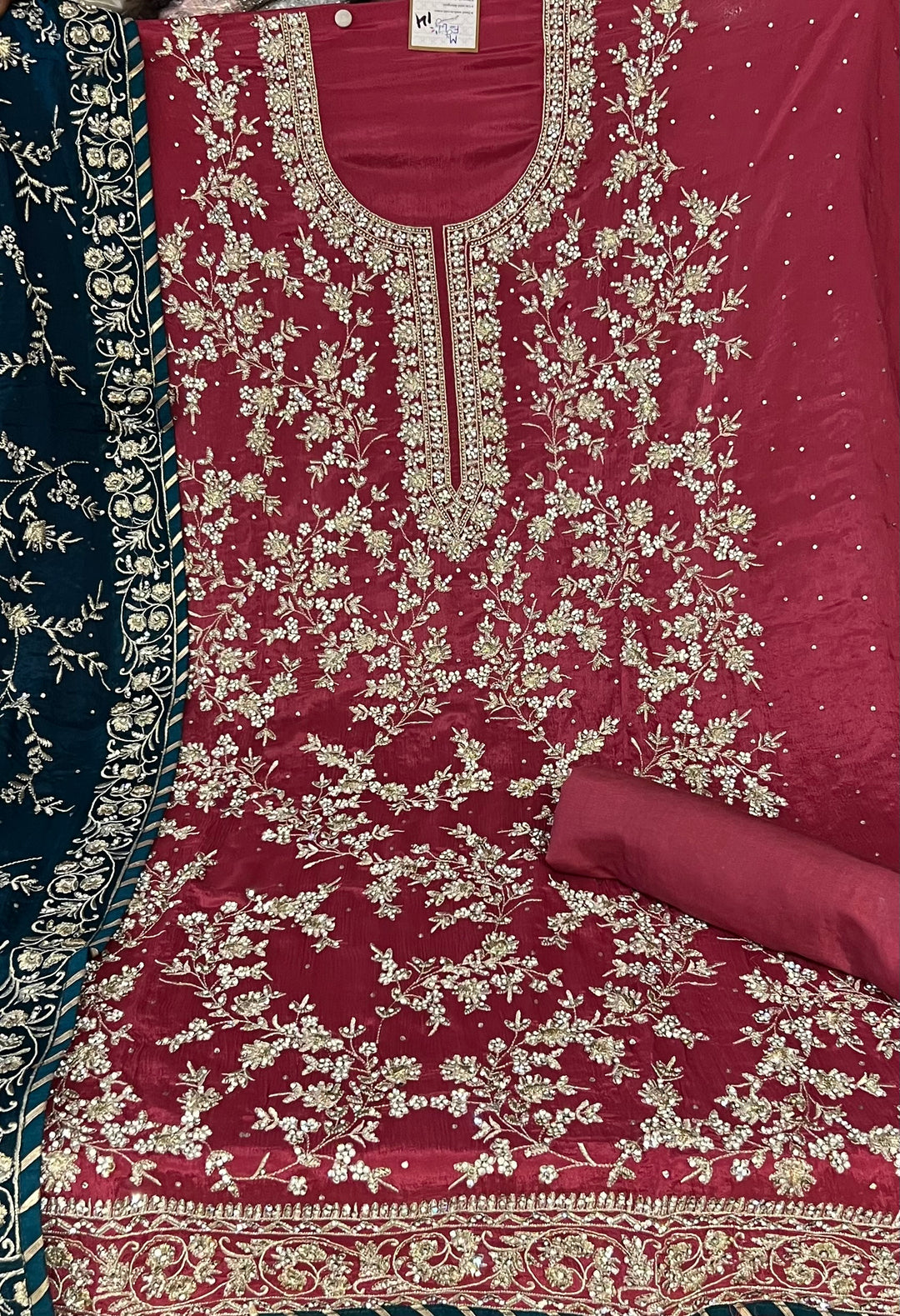 DESIGNER UNSTITCHED DRESS MATERIAL - BTMF14