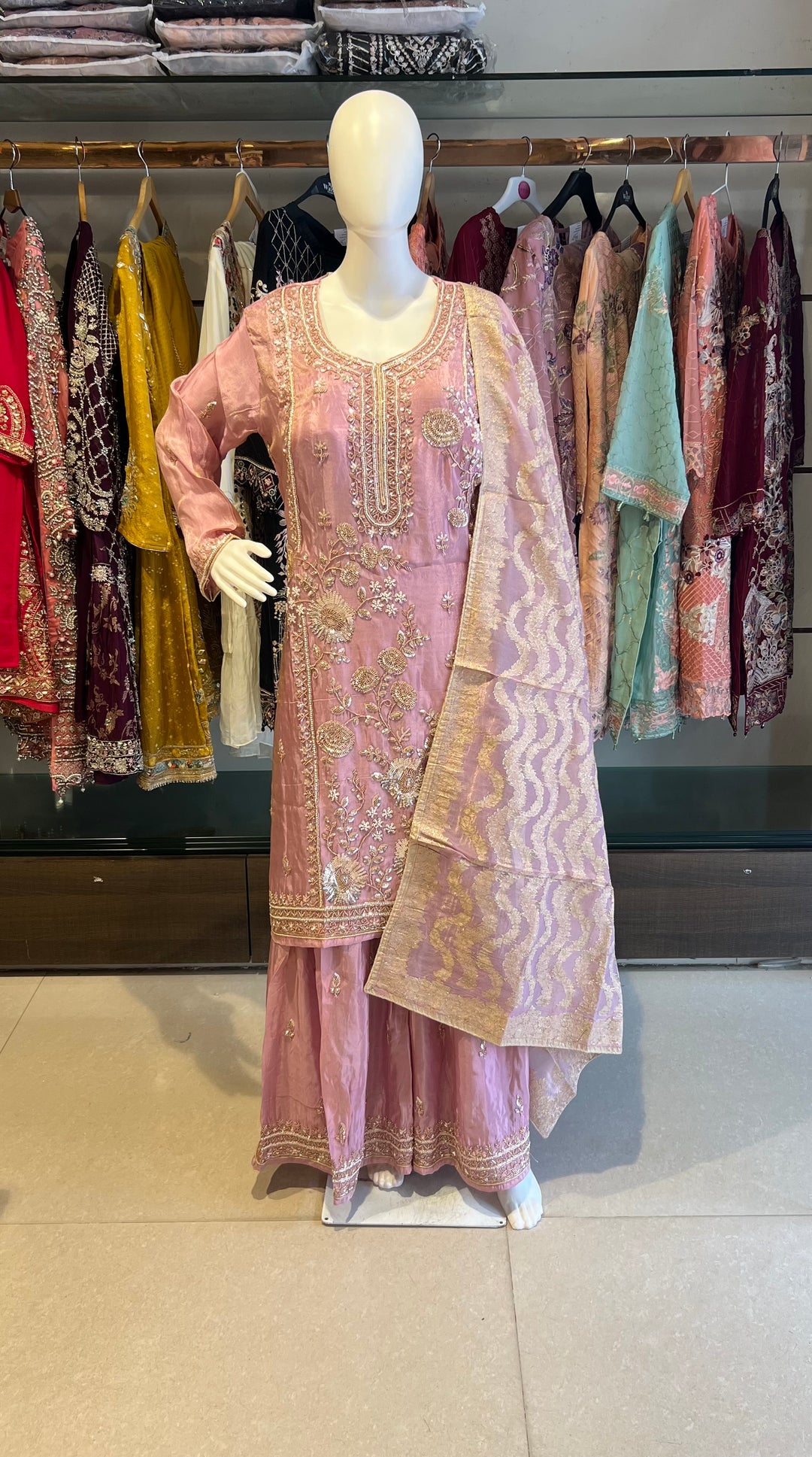FARAH LUXURY DESIGNER FESTIVE PARTY WEAR SUIT - IKIK01